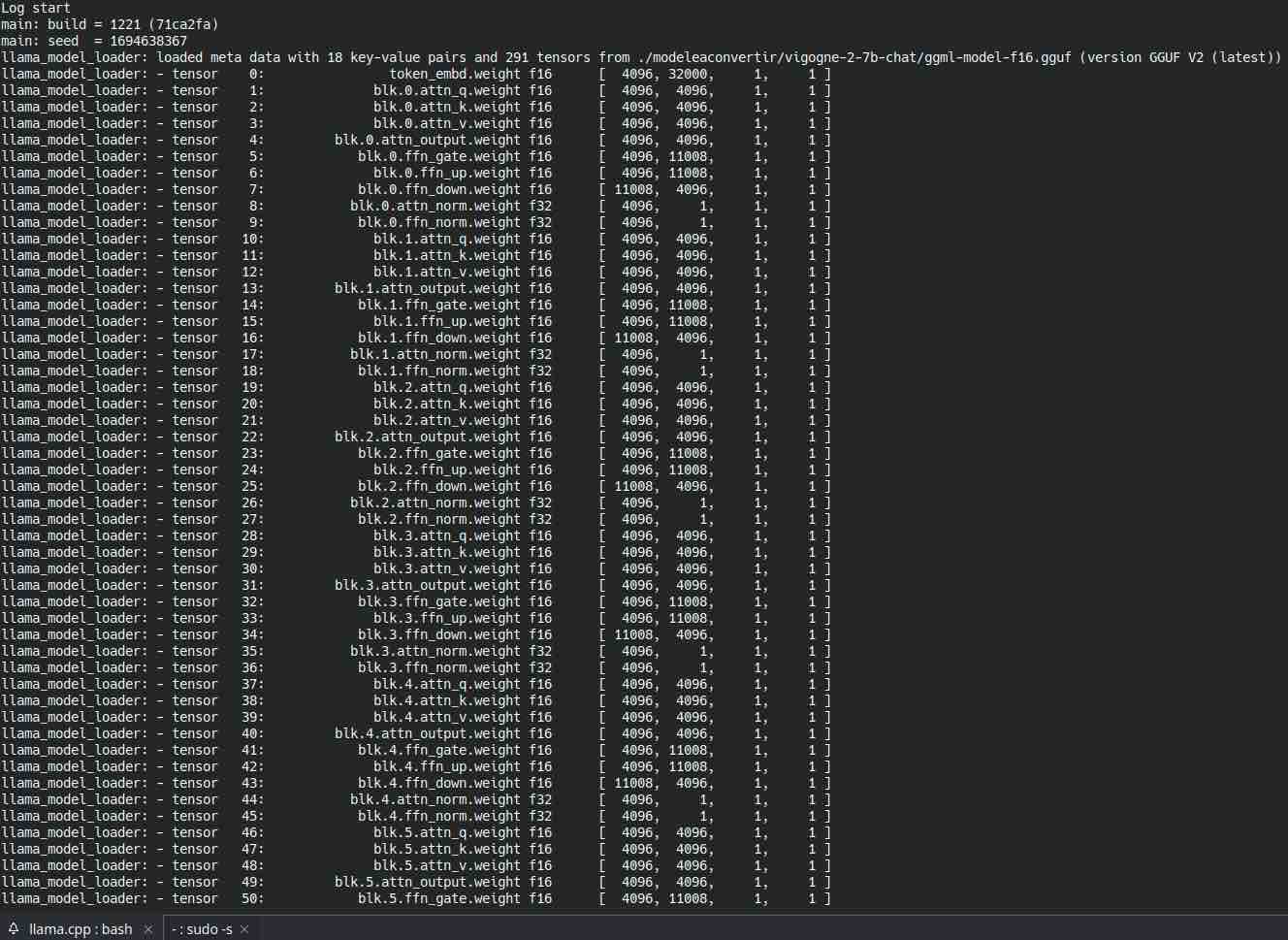 Convertir un modèle IA du format binaire vers GGUF avec Llama CPP