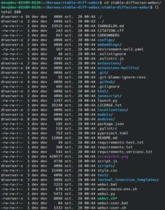 Installer Stable Diffusion WebUI en local sur Ubuntu / Debian