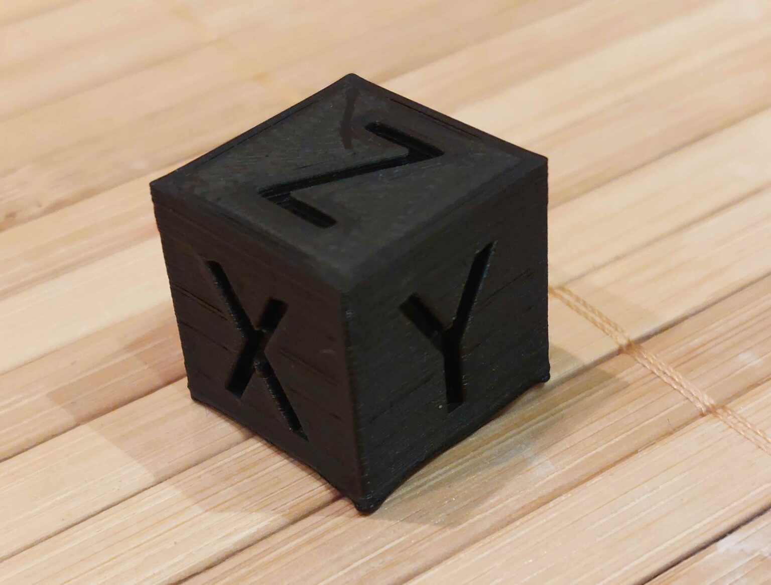 Cube XYZ de calibration 20 mm